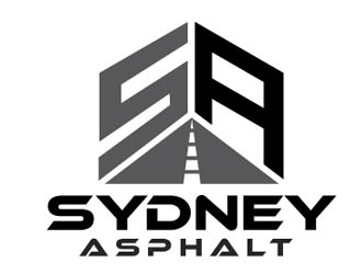 Sydney Asphalt  logo design by shere