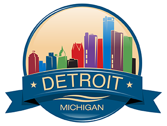 Detroit logo design by geomateo