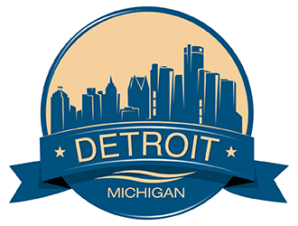 Detroit logo design by geomateo