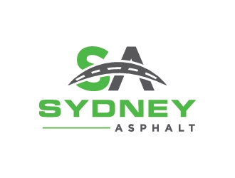 Sydney Asphalt  logo design by onep