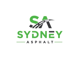 Sydney Asphalt  logo design by onep