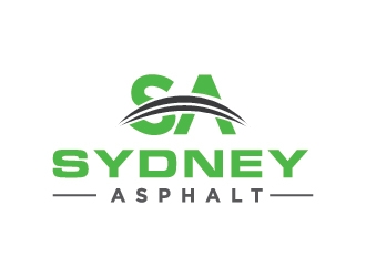 Sydney Asphalt  logo design by onep