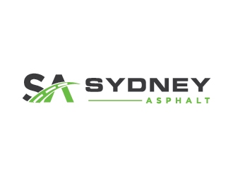 Sydney Asphalt  logo design by onep