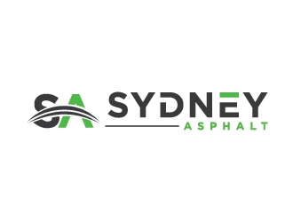 Sydney Asphalt  logo design by onep