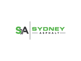 Sydney Asphalt  logo design by onep