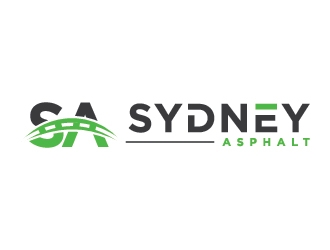 Sydney Asphalt  logo design by onep