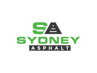 Sydney Asphalt  logo design by onep