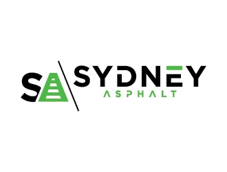 Sydney Asphalt  logo design by onep