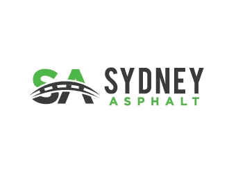 Sydney Asphalt  logo design by onep