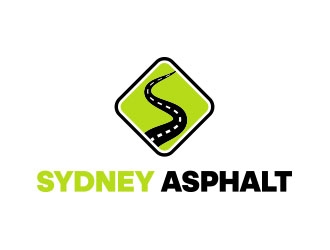 Sydney Asphalt  logo design by eddesignswork