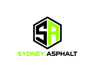 Sydney Asphalt  logo design by akhi