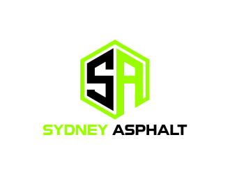 Sydney Asphalt  logo design by akhi