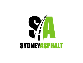 Sydney Asphalt  logo design by torresace