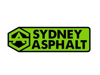 Sydney Asphalt  logo design by DreamLogoDesign