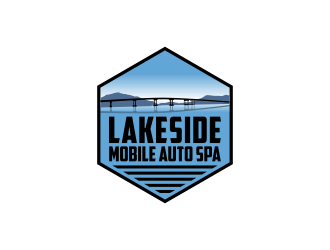 Lakeside Mobile Auto Spa logo design by Kruger