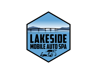 Lakeside Mobile Auto Spa logo design by Kruger