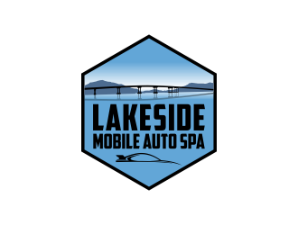 Lakeside Mobile Auto Spa logo design by Kruger