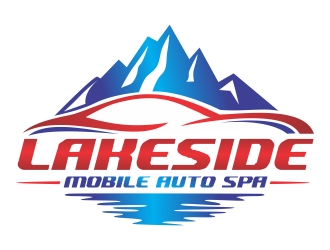 Lakeside Mobile Auto Spa logo design by ruki