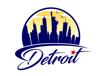 Detroit logo design by THOR_