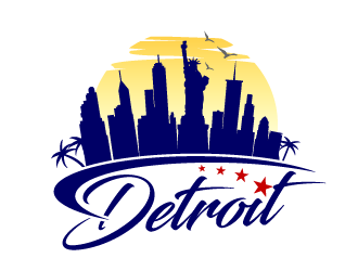 Detroit logo design by THOR_