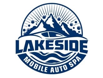 Lakeside Mobile Auto Spa logo design by shere