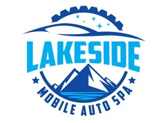 Lakeside Mobile Auto Spa logo design by shere