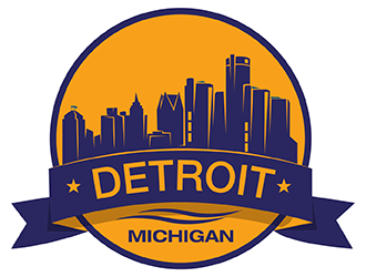 Detroit logo design by geomateo