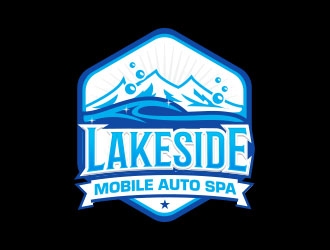 Lakeside Mobile Auto Spa logo design by MarkindDesign