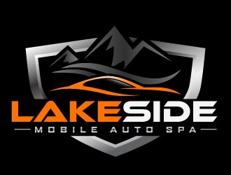 Lakeside Mobile Auto Spa logo design by daywalker