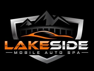 Lakeside Mobile Auto Spa logo design by daywalker