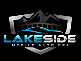 Lakeside Mobile Auto Spa logo design by daywalker