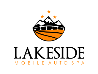 Lakeside Mobile Auto Spa logo design by JessicaLopes