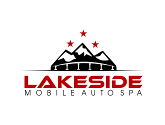 Lakeside Mobile Auto Spa logo design by JessicaLopes