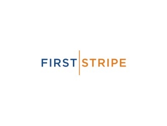 First Stripe  logo design by bricton