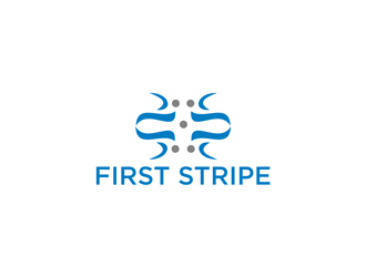 First Stripe  logo design by EkoBooM