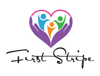 First Stripe  logo design by emyjeckson