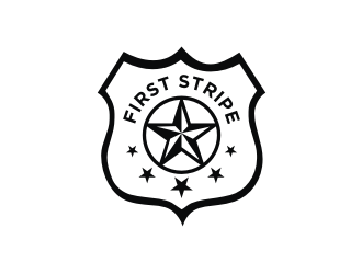 First Stripe  logo design by vostre