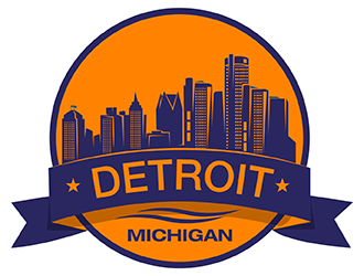 Detroit logo design by geomateo