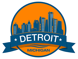 Detroit logo design by geomateo