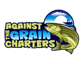 Against The Grain charters logo design by uttam