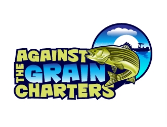 Against The Grain charters logo design by uttam