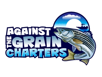 Against The Grain charters logo design by uttam