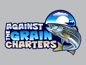 Against The Grain charters logo design by uttam