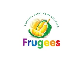 Frugees logo design by emberdezign