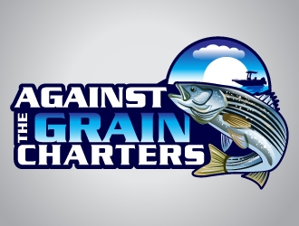 Against The Grain charters logo design by uttam