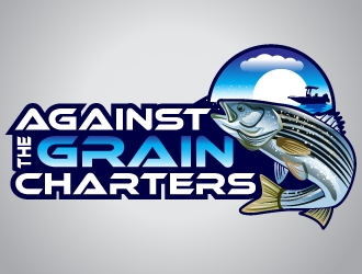 Against The Grain charters logo design by uttam