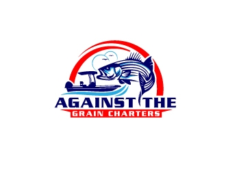 Against The Grain charters logo design by fantastic4