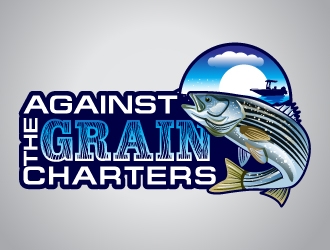 Against The Grain charters logo design by uttam