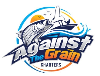 Against The Grain charters logo design by REDCROW