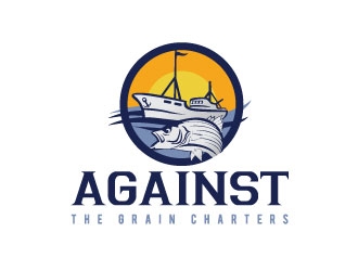 Against The Grain charters logo design by REDCROW